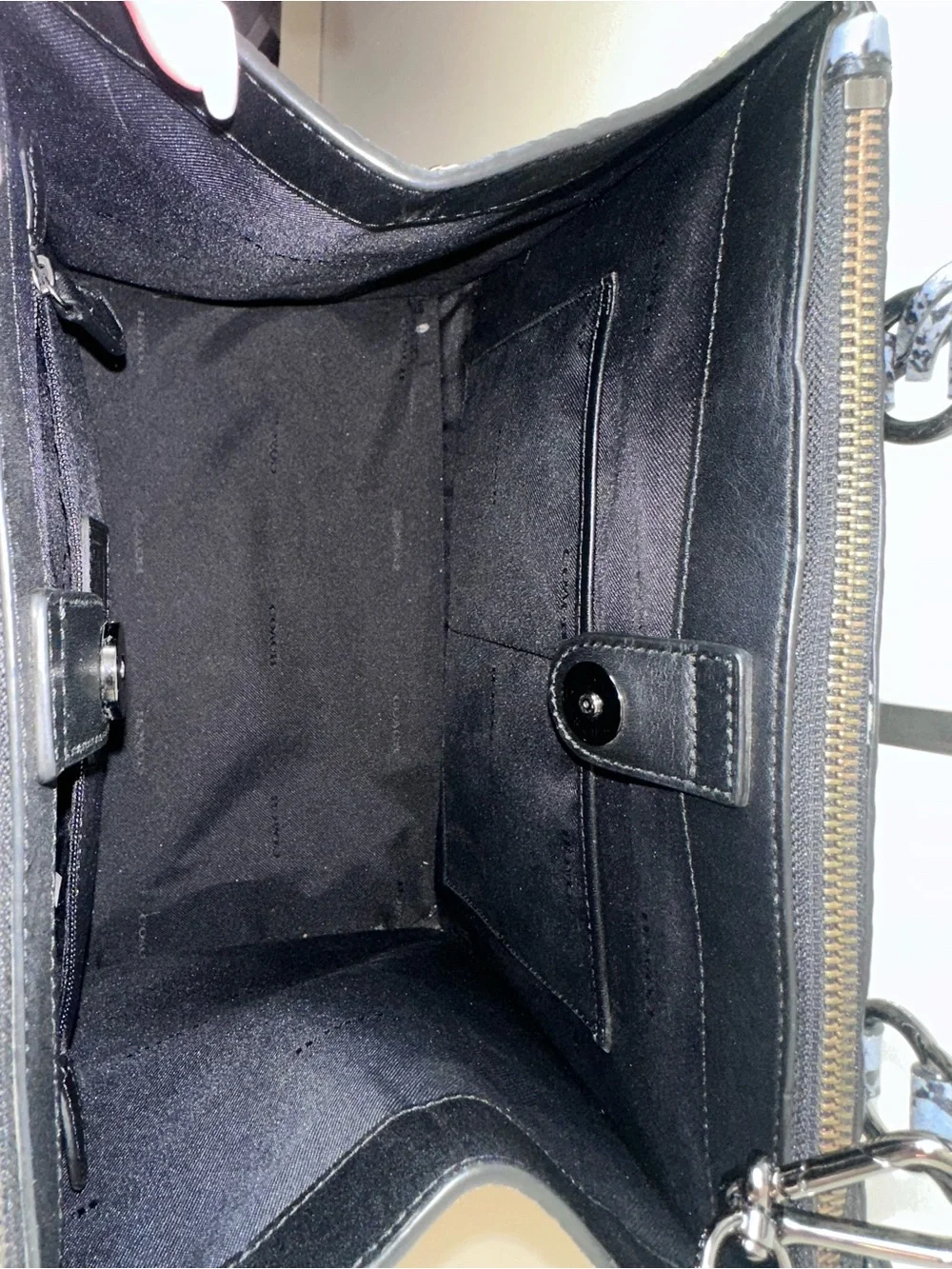 Coach Exotic Leather Crossbody Bag!
